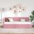 Cadru de pat colțar cu headboard Roz 80 x 200 cm Catifea GartenMobel Dekor