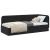 Cadru de pat colțar cu headboard Negru 80 x 200 cm Catifea GartenMobel Dekor