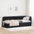 Cadru de pat colțar cu headboard Negru 80 x 200 cm Catifea GartenMobel Dekor