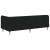 Cadru de pat colțar cu headboard Negru 80 x 200 cm țesătură GartenMobel Dekor