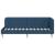 Cadru de pat colțar cu headboard albastru 80 x 200 cm țesătură GartenMobel Dekor