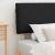 Cadru de pat cu tăblie tapițată cu headboard Negru 90 x 190 cm GartenMobel Dekor