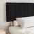 Cadru de pat cu tăblie tapițată cu headboard Negru 160 x 200 cm GartenMobel Dekor