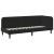 Cadru de pat colțar cu headboard Negru 80 x 200 cm Catifea GartenMobel Dekor