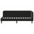 Cadru de pat colțar cu headboard Negru 80 x 200 cm Catifea GartenMobel Dekor