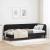Cadru de pat colțar cu headboard Negru 80 x 200 cm Catifea GartenMobel Dekor