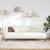 Cadru de pat colțar cu headboard Crem 80 x 200 cm Catifea GartenMobel Dekor