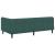 Cadru de pat colțar Verde închis 90 x 190 cm Catifea GartenMobel Dekor