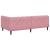 Cadru de pat colțar cu headboard Roz 90 x 190 cm Catifea GartenMobel Dekor