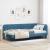 Cadru de pat colțar cu headboard albastru 90 x 200 cm Catifea GartenMobel Dekor