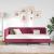 Cadru de pat colțar cu headboard Roșu Vin 100 x 200 cm Catifea GartenMobel Dekor