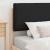 Cadru de pat cu tăblie tapițată cu headboard Negru 90 x 190 cm GartenMobel Dekor