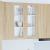 Dulap suspendat cu raft Riga Stejar Sonoma 80 x 31 x 100 cm GartenMobel Dekor