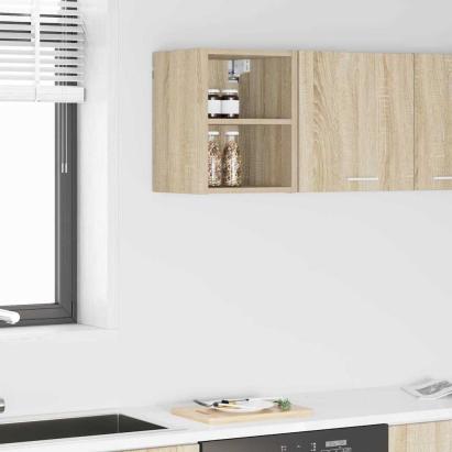 Dulap suspendat cu raft Riga Stejar Sonoma 30 x 29,5 x 40 cm GartenMobel Dekor