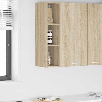 Dulap suspendat cu raft Riga Stejar Sonoma 20 x 29,5 x 80 cm GartenMobel Dekor