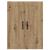 Dulap suspendat de bucătărie Stejar Artizanal 60 x 31 x 80 cm GartenMobel Dekor