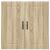 Dulap suspendat de bucătărie Stejar Sonoma 80 x 31 x 80 cm GartenMobel Dekor