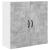 Dulap suspendat de bucătărie Gri din beton 80 x 31 x 80 cm GartenMobel Dekor