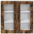 Dulap suspendat de bucătărie Stejar fumuriu 80 x 31 x 80 cm GartenMobel Dekor