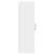 Dulap suspendat de bucătărie cu ușă Alb lucios 30 x 31 x 100 cm GartenMobel Dekor