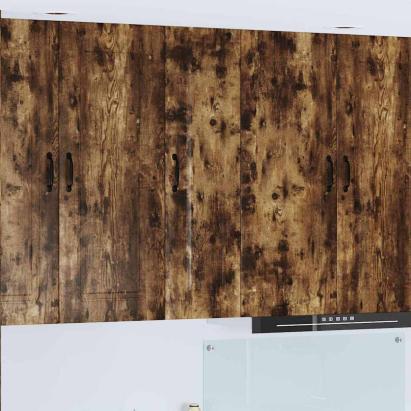 Dulap suspendat de bucătărie Stejar fumuriu 30 x 31 x 100 cm GartenMobel Dekor