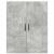 Dulap suspendat de bucătărie Gri din beton 80 x 31 x 100 cm GartenMobel Dekor