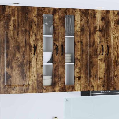 Dulap suspendat de bucătărie Stejar fumuriu 60 x 31 x 100 cm GartenMobel Dekor