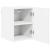 Dulap de bucătărie cu raft 2 pcs Alb lucios 30 x 31 x 40 cm GartenMobel Dekor