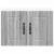 Dulap suspendat de bucătărie 2 pcs sonoma gri 60 x 31 x 40 cm GartenMobel Dekor