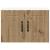 Dulap suspendat de bucătărie stejar artizanal 60 x 31 x 40 cm GartenMobel Dekor