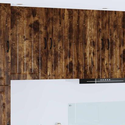 Dulap de bucătărie Stejar fumuriu 40 x 31 x 80 cm Lemn compozit GartenMobel Dekor