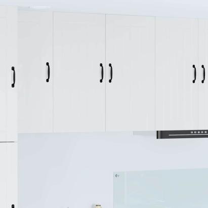 Dulap de bucătărie Alb lucios 80 x 31 x 80 cm Lemn compozit GartenMobel Dekor