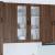 Dulap suspendat de bucătărie Stejar brun 80 x 31 x 100 cm GartenMobel Dekor