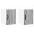 Dulap suspendat de bucătărie 2 pcs Gri Sonoma 30 x 31 x 40 cm GartenMobel Dekor