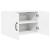 Dulap suspendat de bucătărie cu raft Alb lucios 60 x 31 x 40 cm GartenMobel Dekor