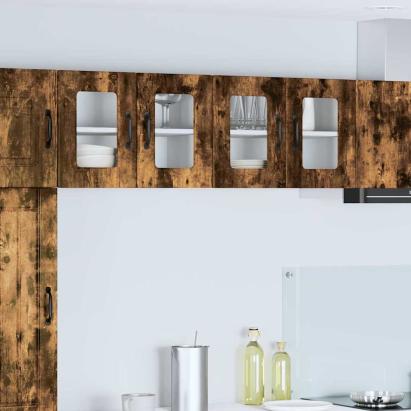 Dulap suspendat de bucătărie Stejar fumuriu 60 x 31 x 40 cm GartenMobel Dekor