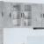 Dulap suspendat de bucătărie Gri din beton 40 x 31 x 80 cm GartenMobel Dekor