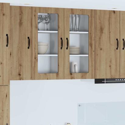 Dulap suspendat de bucătărie Stejar Artizanal 40 x 31 x 80 cm GartenMobel Dekor