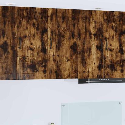 Dulap suspendat de bucătărie Stejar fumuriu 40 x 31 x 80 cm GartenMobel Dekor