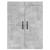Dulap suspendat de bucătărie Gri din beton 60 x 31 x 80 cm GartenMobel Dekor