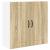 Dulap suspendat de bucătărie Stejar Sonoma 80 x 31 x 80 cm GartenMobel Dekor