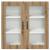 Dulap suspendat de bucătărie Stejar Artizanal 80 x 31 x 80 cm GartenMobel Dekor
