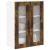 Dulap suspendat de bucătărie Stejar fumuriu 60 x 31 x 80 cm GartenMobel Dekor