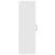 Dulap suspendat de bucătărie cu ușă Alb lucios 40 x 31 x 100 cm GartenMobel Dekor