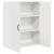 Dulap suspendat de bucătărie cu ușă Alb lucios 80 x 31 x 100 cm GartenMobel Dekor