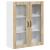 Dulap suspendat de bucătărie Stejar Sonoma 80 x 31 x 100 cm GartenMobel Dekor
