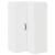 Dulap suspendat de bucătărie cu ușă Alb lucios 57 x 57 x 100 cm GartenMobel Dekor