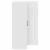 Dulap suspendat de bucătărie cu ușă Alb lucios 57 x 57 x 100 cm GartenMobel Dekor