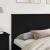 Tăblie cap cu headboard Stejar Negru 200 cm Lemn compozit GartenMobel Dekor