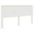 Tăblie cap cu headboard Alb lucios 200 cm Lemn compozit GartenMobel Dekor